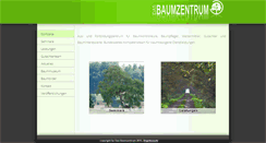 Desktop Screenshot of baumzentrum.de